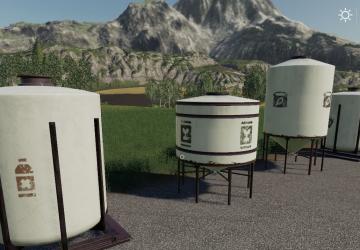 Мод Placeable Refill Tanks версия 1.3.2.0 для Farming Simulator 2019 (v1.5.х)