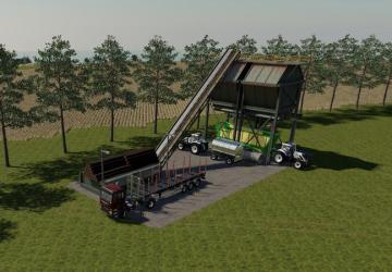 Мод Placeable Wood Chipper версия 1.2 для Farming Simulator 2019 (v1.4х)