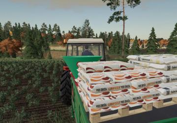 Мод Polish Fertilizer Pallets версия 1.1 для Farming Simulator 2019 (v1.6.0.0)