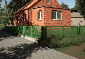 Мод Polish Metal Fence (Prefab*) версия 1.0.0.0 для Farming Simulator 2019 (v1.7.x)