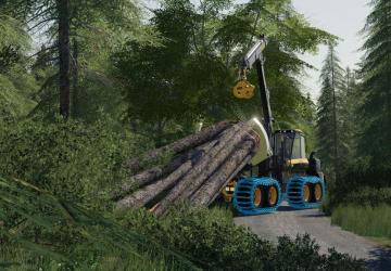 Мод Ponsse Buffalo Clambunk версия 1.0.1.0 для Farming Simulator 2019