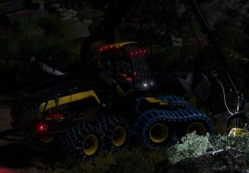 Мод Ponsse Scorpion King - MRF Edition версия 1.0.3.0 для Farming Simulator 2019 (v1.7.x)