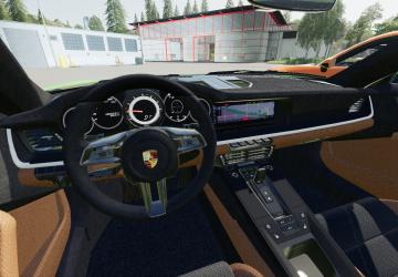 Мод Porsche Carrera 4S версия 1.0.0.0 для Farming Simulator 2019 (v1.5.x)