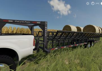 Мод Prarie Bale Trailer версия 1.0.0.0 для Farming Simulator 2019 (v1.2.x)