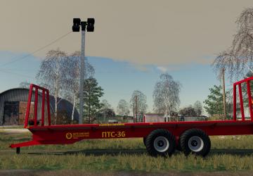 Мод ПТС-36 версия 1.0 для Farming Simulator 2019 (v1.7x)