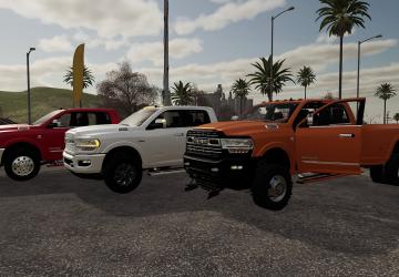 Мод RAM 3500 2019 версия 1.0 для Farming Simulator 2019 (v1.5.x)