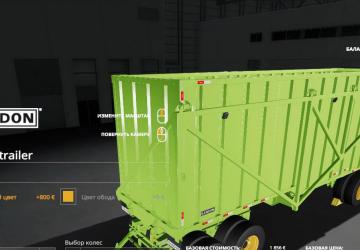 Мод Randon Trailer Pack версия 1.0.0.0 для Farming Simulator 2019 (v1.5.х)