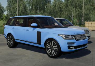 Мод Range Rover LWB версия 1.0.0.0 для Farming Simulator 2019 (v1.5.x)