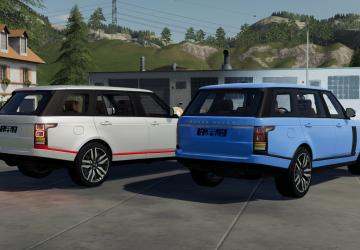 Мод Range Rover LWB версия 1.0.0.0 для Farming Simulator 2019 (v1.5.x)