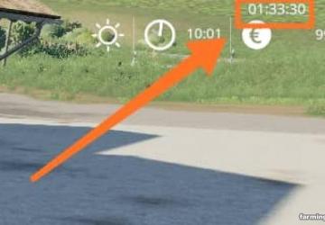 Мод RealClock версия 1.1 для Farming Simulator 2019 (v1.2.0.1)