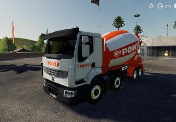 Мод RENAULT LANDER MIXEUR версия 1.5 для Farming Simulator 2019 (v1.5.1.0)