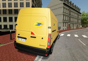 Мод Renault Master IV - La Poste версия 1.0.0.0 для Farming Simulator 2019