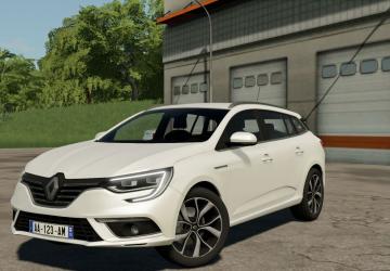 Мод Renault Megane Estate 2016 версия 1.0.0.0 для Farming Simulator 2019