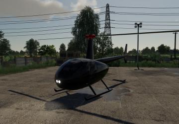 Мод Robinson R44 Raven версия 1.0.0.0 для Farming Simulator 2019 (v1.7.x)