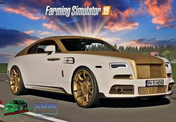 Мод Rolls Royce Wraith Mansory версия 1.0.0.0 для Farming Simulator 2019 (v1.5x)