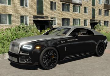 Мод Rolls Royce Wraith Mansory версия 1.0.0.0 для Farming Simulator 2019 (v1.5x)