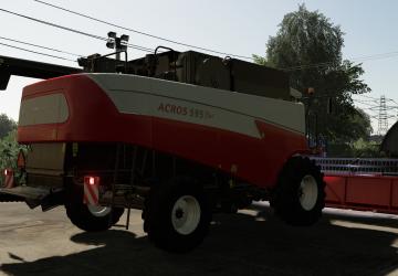 Мод Rostselmash Acros 595 версия 1.0.0.0 для Farming Simulator 2019 (v1.7.x)