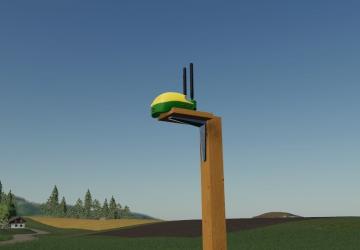 Мод RTK Station Small версия 1.0.0.0 для Farming Simulator 2019 (v1.7.x)