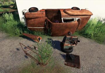 Мод Rusty Cars Collection версия 1.0.0.0 для Farming Simulator 2019 (v1.6.0.0)