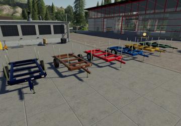 Мод RYC-ONE Wood Trailer версия 1.0.0.0 для Farming Simulator 2019 (v1.7.x)