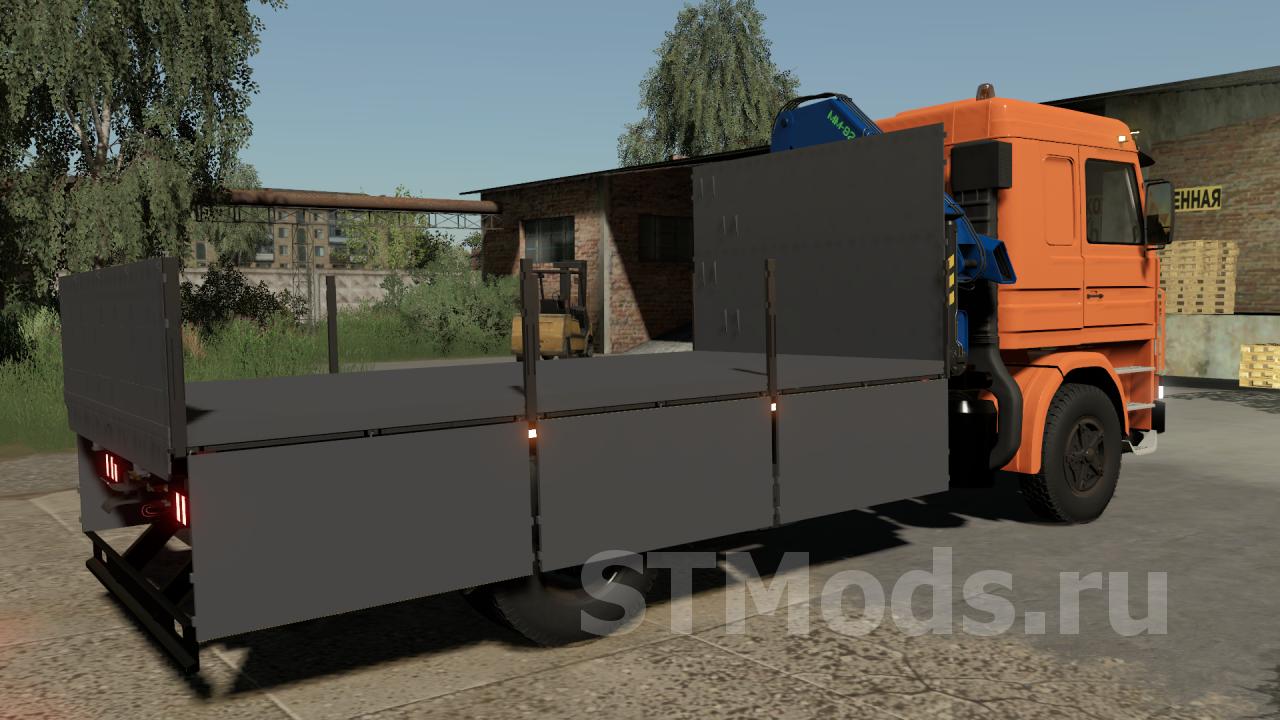 Скачать мод Scania 113h Side Doors Crane версия 1000 для Farming Simulator 2019 V17x 1916