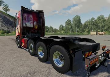 Мод Scania NG Christmas LantmaneNFS версия 1.1 для Farming Simulator 2019 (v1.5.х)