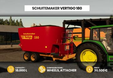 Мод Schuitemaker Vertigo Pack версия 1.1.0.0 для Farming Simulator 2019 (v1.7.x)