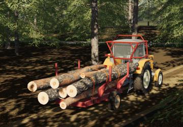 Мод Selfmade Forest Trailer версия 1.0.0.1 для Farming Simulator 2019