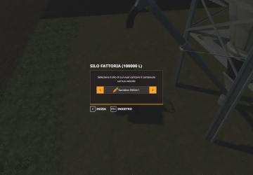 Мод Silo Multy fruit версия 1.0.0.0 для Farming Simulator 2019 (v1.4х)