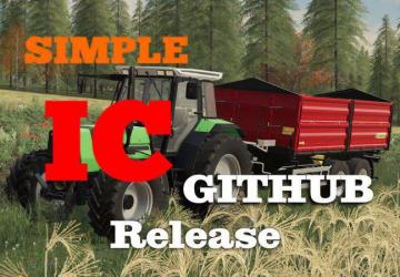 Мод SimpleIC - Easy Interactive Control версия 0.9.3.4 для Farming Simulator 2019 (v1.7x)