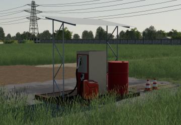 Мод Small Gas Station версия 1.0.0.3 для Farming Simulator 2019
