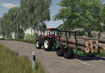 Мод Wood Trailer Pack версия 1.1.0.0 для Farming Simulator 2019