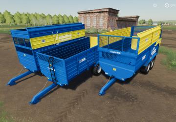 Мод smKane Trailers версия 1.0 для Farming Simulator 2019 (v1.5.1.0)