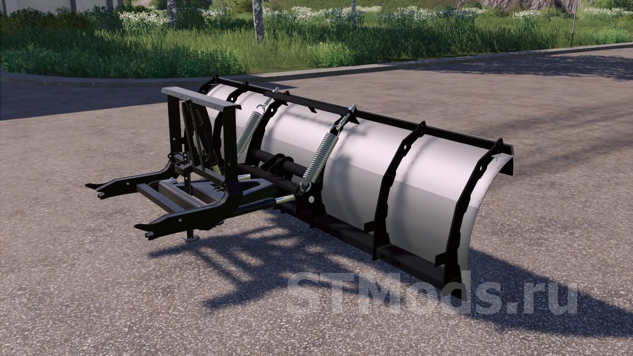 Скачать мод Snow Plow версия 1000 для Farming Simulator 2019 V16x 1913