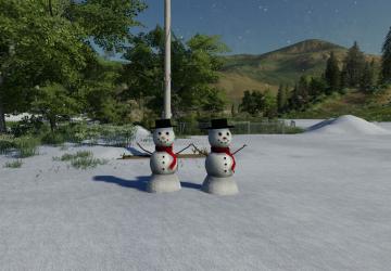 Мод Snowman версия 1.0.0.0 для Farming Simulator 2019 (v1.7.x)
