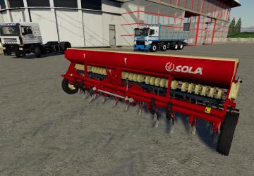Мод Sola Tricombi версия 1.0 для Farming Simulator 2019 (v1.5.x)