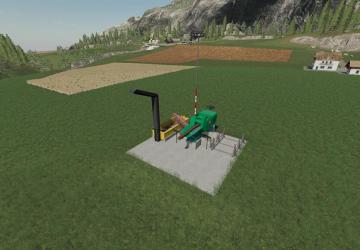 Мод Stationary Wood Chipper версия 1.0.0.3 для Farming Simulator 2019