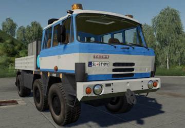 Мод Tatra 815 6x6 версия 1.0.0.0 для Farming Simulator 2019 (v1.7.1)