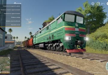 Мод Тепловоз «DIESEL LOCOMOTIVE» версия 1.0 для Farming Simulator 2019 (v1.1.0.0)