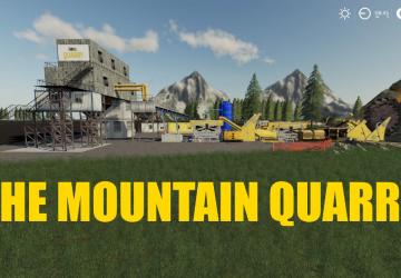 Мод The Mountain Quarry версия 1.0 для Farming Simulator 2019 (v1.7x)