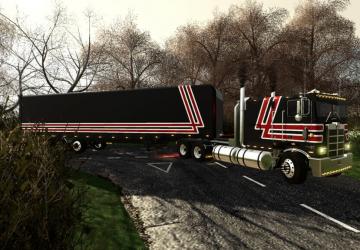 Мод TLX 48ft Enclosed Trailer версия 1.0.2.0 для Farming Simulator 2019 (v1.7.x)