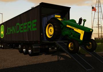 Мод TLX 48ft Enclosed Trailer версия 1.1.0.0 для Farming Simulator 2019 (v1.7.x)