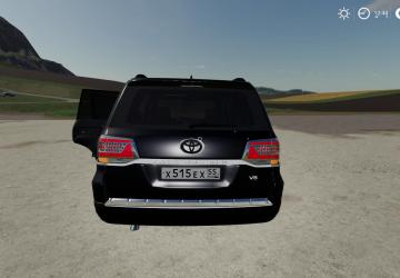 Мод Toyota Land Cruiser 200 2016 версия 3.0 для Farming Simulator 2019 (v1.7.1.0)