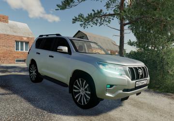 Мод Toyota Land Cruiser Prado версия 1.0 для Farming Simulator 2019 (v1.7x)