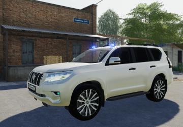 Мод Toyota Land Cruiser Prado версия 1.0 для Farming Simulator 2019 (v1.7x)