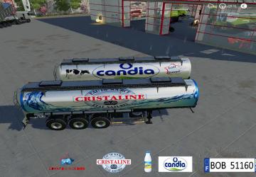 Мод Trailer Cristaline Candia версия 1.0.0.0 для Farming Simulator 2019 (v1.3.х)