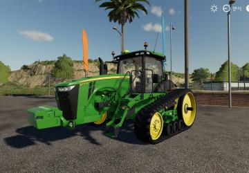 Мод Трактор «JOHN DEERE 8RT» версия 1.0 для Farming Simulator 2019 (v1.1.0.0)