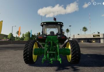 Мод Трактор «JOHN DEERE 8RT» версия 1.0 для Farming Simulator 2019 (v1.1.0.0)