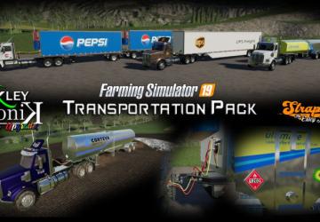 Мод Transportation Pack версия 1.0.0.0 для Farming Simulator 2019 (v1.5.х)