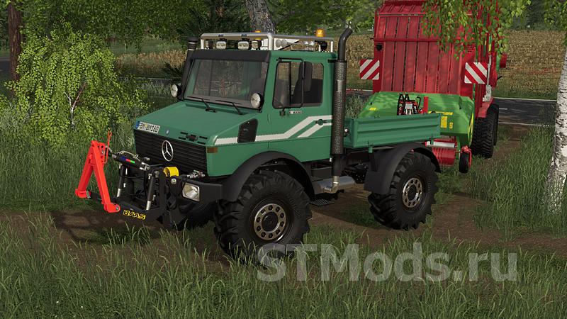 Скачать мод Unimog U1200 U1400 U1600 версия 1100 для Farming Simulator 2019 V16x 9396